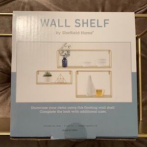 Gold Wall Shelf